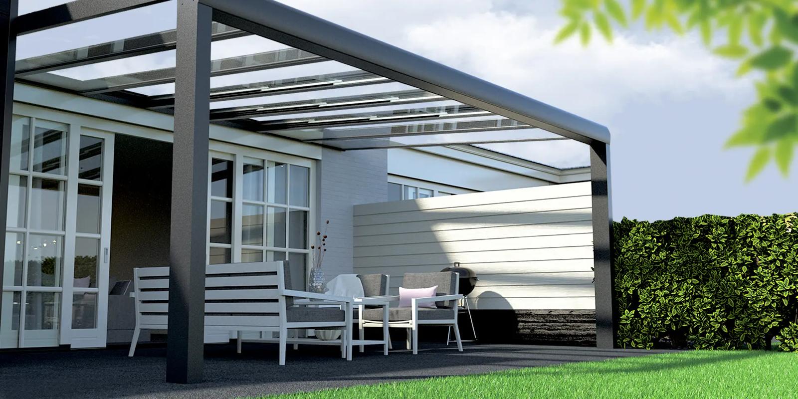 WPC Terrassenüberdachung